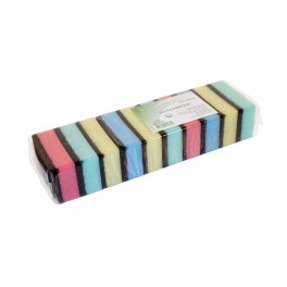 Schuurspons 8,5 x 5,5 x 2,5 per 10 stuks
