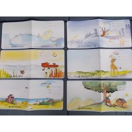 Schoolschriftjes 2/3 formaat 2,5 mm schaduwlijn