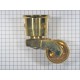 Messing wiel met sok inw 32 mm