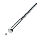 Houtdraadbout 7x130mm DIN 571 Verzinkt 