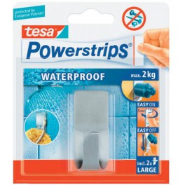 Tesa  59707 Zelfklevende Haak Waterproof Powerstrips