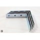 Stoelhoek 85x20x2mm verzinkt