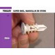 Hollewandplug Wokkel Metaal 4-5mm