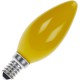 Candle C35 Kaarslamp Geel E14 15W lengte 9,5cm