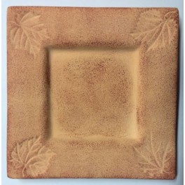 Terracotta Platte Schaal 16x16cm 27.617