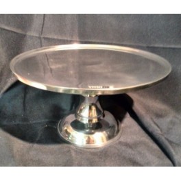 Gebakplateau  Rond Zware Aluminium Uitvoering 30cm