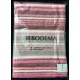 Bodema Tafellaken Rood gestreept 100% Katoen 150x250cm 