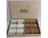 Kistje met Kadokaartjes  1000 stuks Stilus