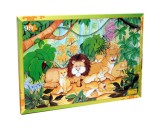 Puzzel/Puzzle bij de leeuwen 99 Stukjes Fame