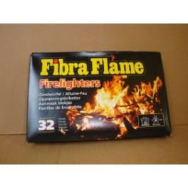 Aanmaakblokjes Wit Fibra Flame 