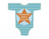 Huldebord Hoera een Zoon