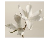 Magnolia van Foam 20 cm, 2 knoppen. Diverse kleuren