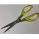Schaar 170mm RVS met transparant handvat