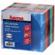 CD-Slimcase 20 Stuks Soft 5,2mm Transp. div. Kleuren