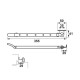 Raamuitzetter Axa RVS 300mm