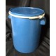 Voorraad Vat Afsluitbaar Blauw 30x37cm