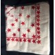 Sjaaltje wit/rood of roze/wit