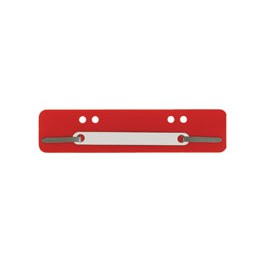 Hechtstrips Leitz 50 stuks rood