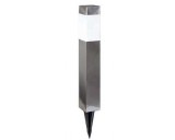 Tuinlamp Solar 40 cm square RVS