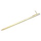 Grondpen 30 cm goudkleurig