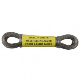 Waslijn 20 mtr. metalen kern