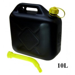 Jerrycan 10 ltr zwart benzine