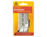 Deltafix zelfklevende stootdopjes 18x18x6mm 8 stuks