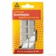 Deltafix zelfklevende stootdopjes 18x18x6mm 8 stuks