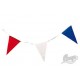 Vlaggenlijn rood/wit/blauw 10 mtr.
