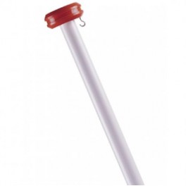 Vlaggenstok 200 cm. aluminium