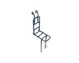 Lastpak fietsvoordrager 24/26/28" + steun