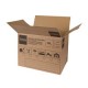 Verhuis/opberg doos 36 liter 40 x 30 x 30 cm. met handvaten