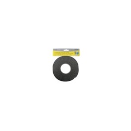 Tochtstrip zwart foam 1.8cm x 4 m.