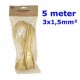 Verlengsnoer 3x1.5 5 meter