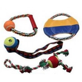 Honden speeltjes set 4-dlg
