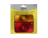 Aanhanger achterlicht vierkant incl lamp B/C