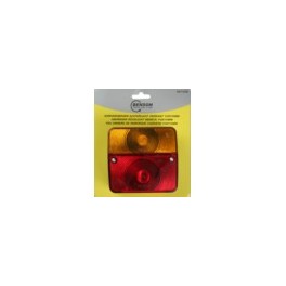 Aanhanger achterlicht vierkant incl lamp B/C