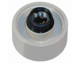 Schroefrand 60W  E27 creme