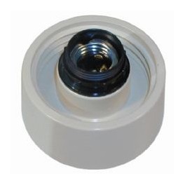 Schroefrand 60W  E27 creme