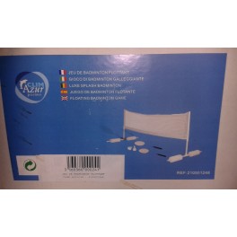 Drijvende Badminton set