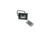 LED straler 10W multicolor + afstandsbediening