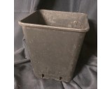 Kweekpot  Kunststof 20x20x23cm Zwart