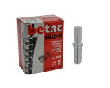 Nylon Pluggen M5 100 Suks  Betac Dübel