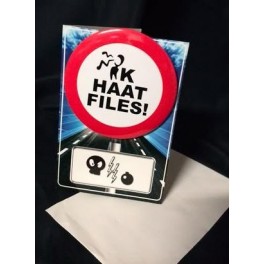 Button " IK HAAT FILES "