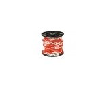 PVC Ketting Rood/Wit per Mtr