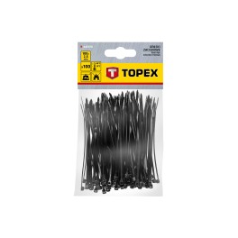KABELBUNDELBANDJES ZWART 160X4,8MM