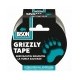 Bison Grizzly Tape zilver rol á 10 m