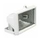 Halogeen Schijnwerper Alum. Wit incl. 150W Staaflamp   Nova IP54