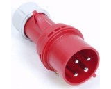 CEE stekker 32A 4-polig rood