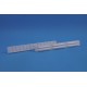 Nedco set roosters aluminium 370 x 40 mm wit